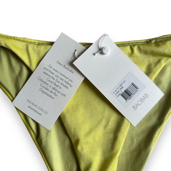 NWT BAOBAB Taki Bikini Bottom in Lima Size L - Picture 7 of 8